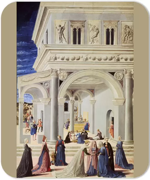 The Birth of the Virgin, 1467. Artist: Fra Carnevale