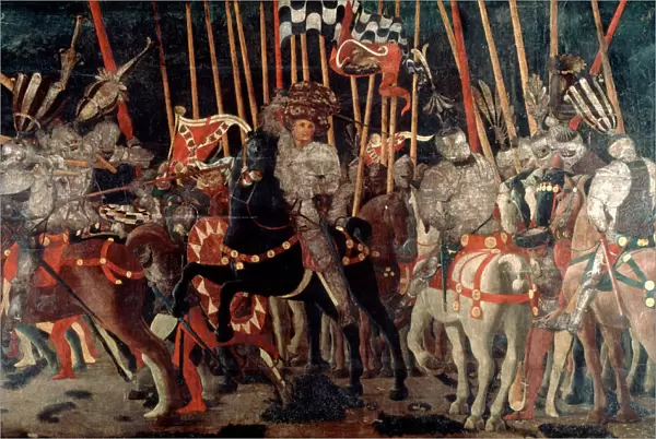 The Battle of San Romano, 1432 (c1435-1440). Artist: Paolo Uccello