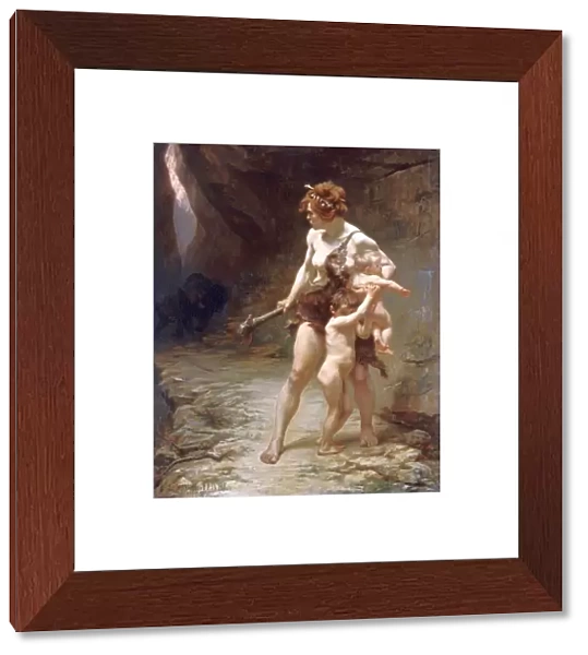 Deux meres ( Two Mothers ), 1888. Artist: Leon-Maxime Faivre