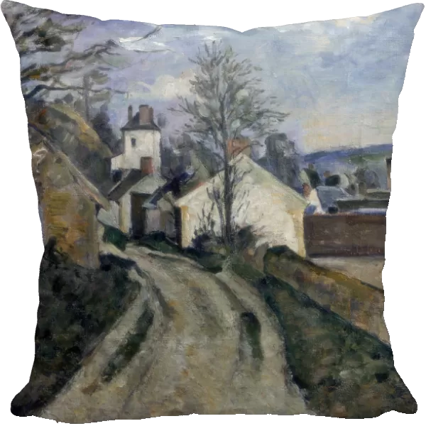 Doctor Gachets House at Auvers, c1873. Artist: Paul Cezanne