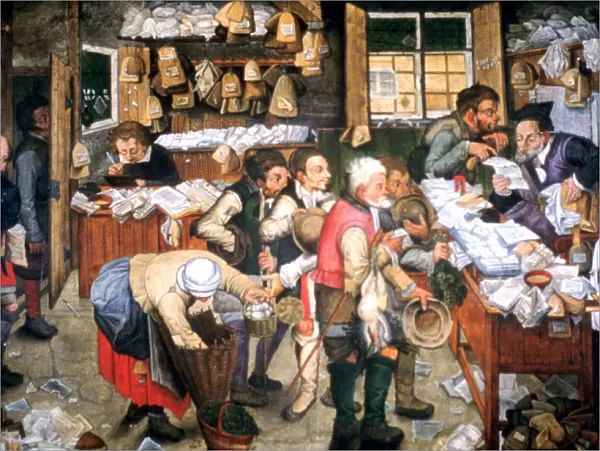 Rent Day, c1584-1638. Artist: Pieter Brueghel the Younger
