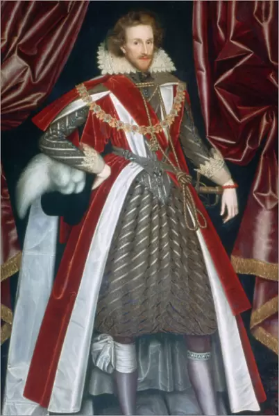 Philip Herbert, 4th Earl of Pembroke, c1615. Artist: William Larkin