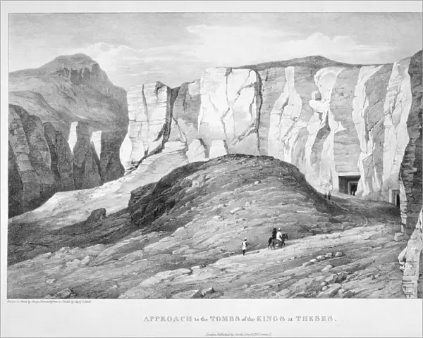Approach to the Tombs of the Kings at Thebes, 19th century. Artist: George Barnard