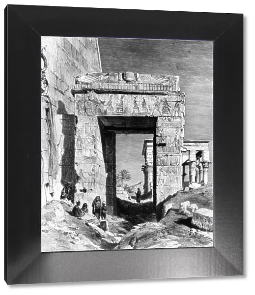 A Corner of the Temple Isis, 1881. Artist: Zehrfeld
