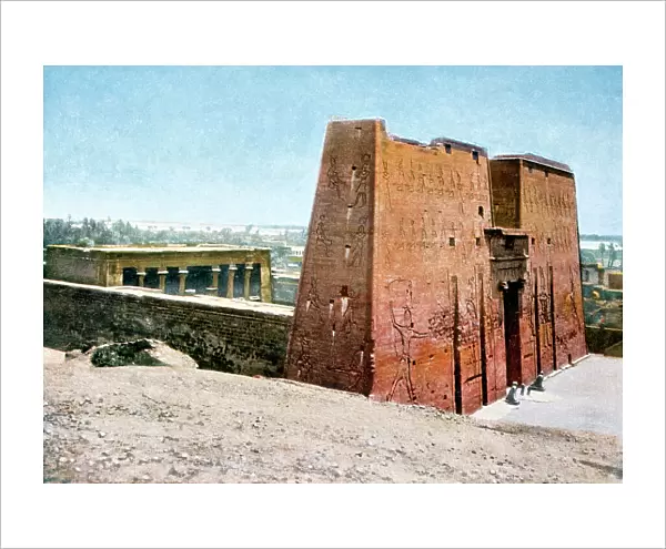 Temple of Horus, Edfu, Egypt, 20th Century
