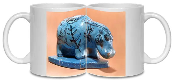 Ancient Egyptian hippopotamus figurine, 16th century BC
