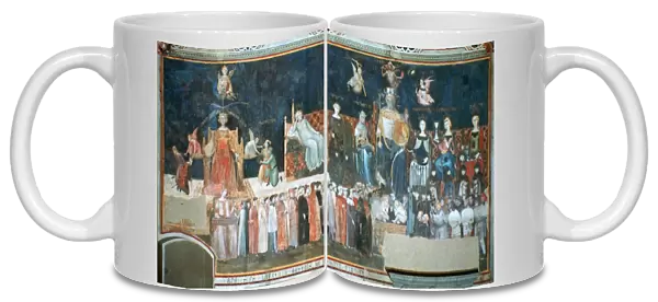 Allegory of the Good Government, 1338-1340. Artist: Ambrogio Lorenzetti