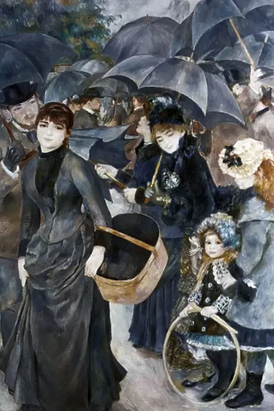 The Umbrellas, 1881-1886. Artist: Pierre-Auguste Renoir
