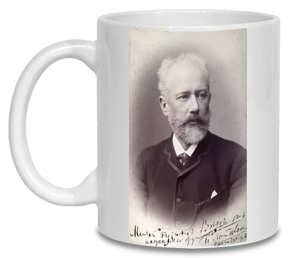 Peter Tchaikovsky, Russian composer, 1888