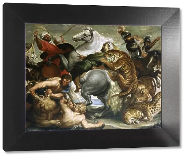 Tiger, Lion And Leopard Hunt, 1616. Artist: Peter Paul Rubens