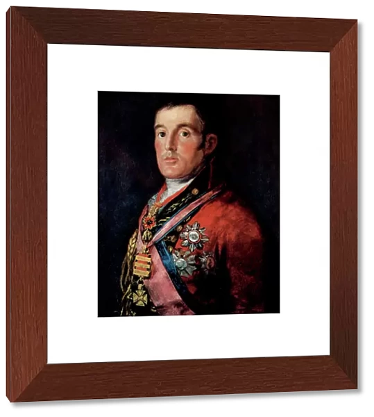Portrait of Field Marshal Arthur Wellesley, 1st Duke of Wellington, c1814. Artist: Francisco Goya