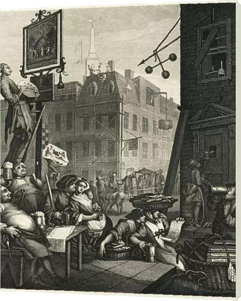 Beer Street and Gin Lane 1, 1751