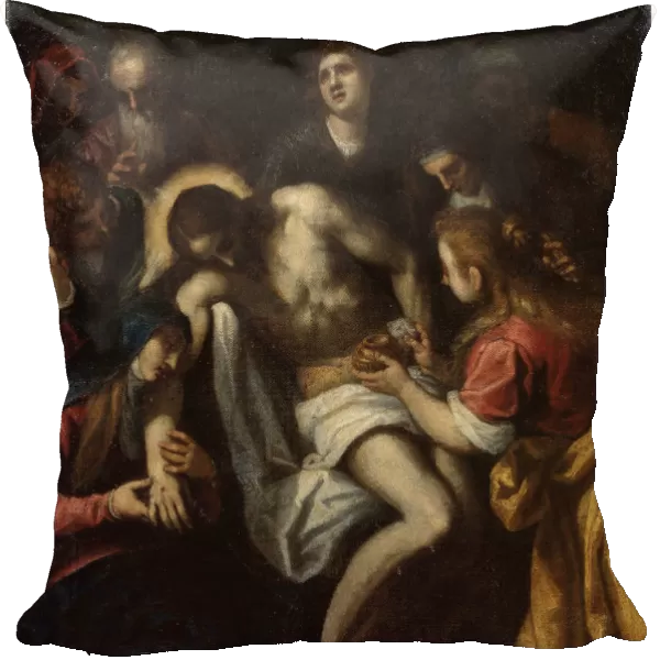 The Lamentation over Christ, late 16th or early 17th century. Artist: Leandro Bassano