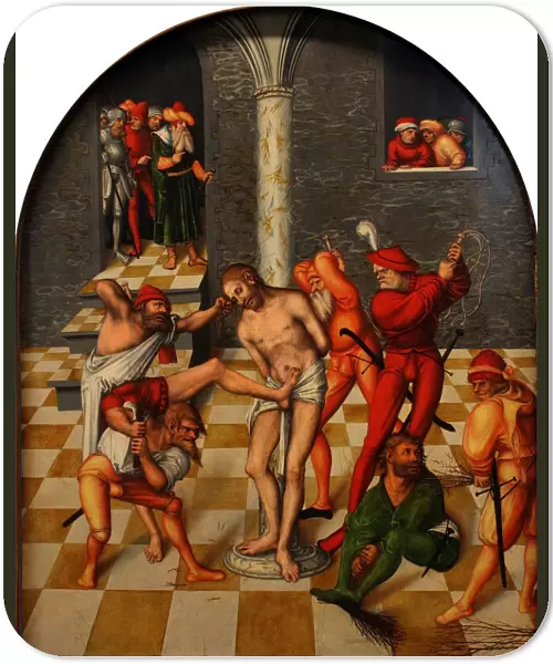 The Flagellation of Christ, 1538. Artist: Cranach, Lucas, the Elder (1472-1553)