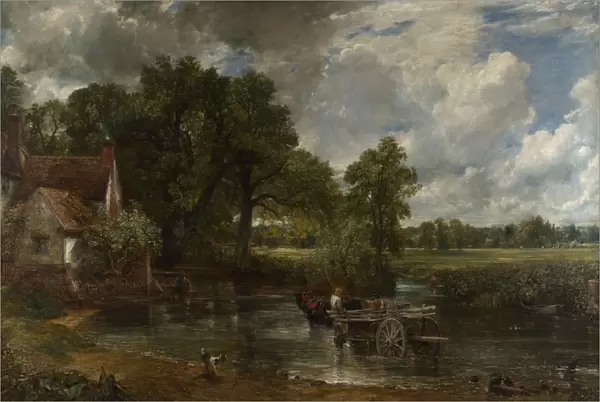 The Hay Wain, 1821. Artist: Constable, John (1776-1837)