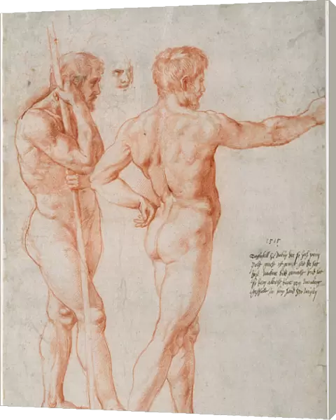 Two Nude Studies, 1515. Artist: Raphael (1483-1520)