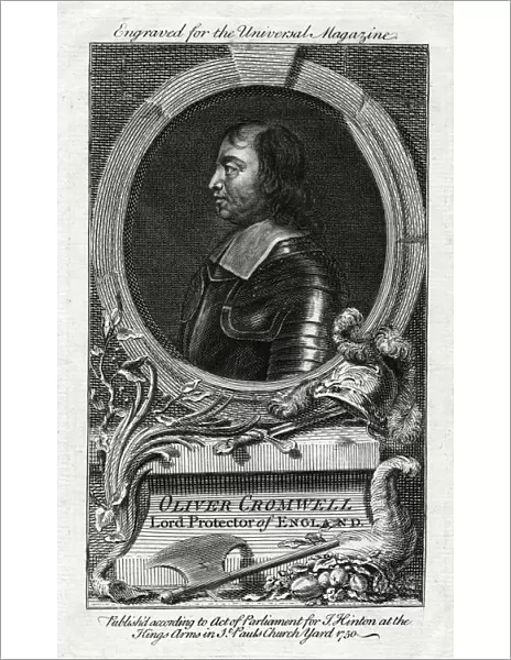 Oliver Cromwell, Lord Protector of England, 1750