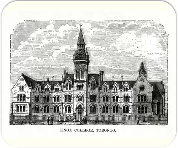 Knox College, Toronto, Ontario, Canada, 19th century