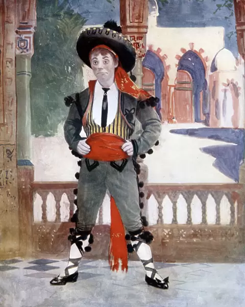Edmund Payne in The Toreador, c1902. Artist: Ellis & Walery