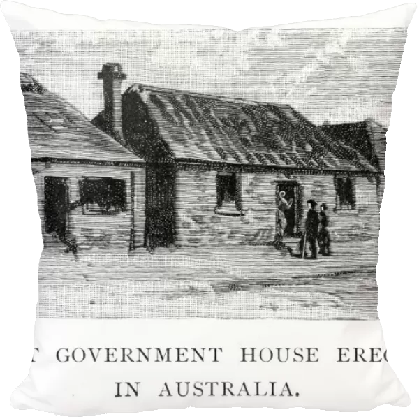 The First Government House, Sydney, Australia, (1886)