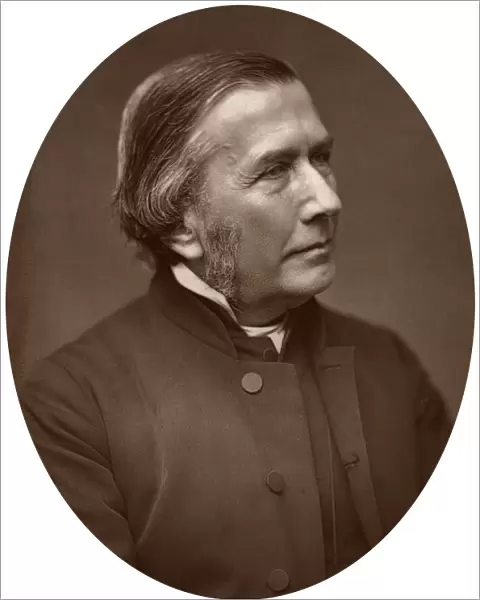 Reverend Charles John Vaughan, DD, Dean of Llandaff and Master of the Temple, 1882. Artist: Lock & Whitfield