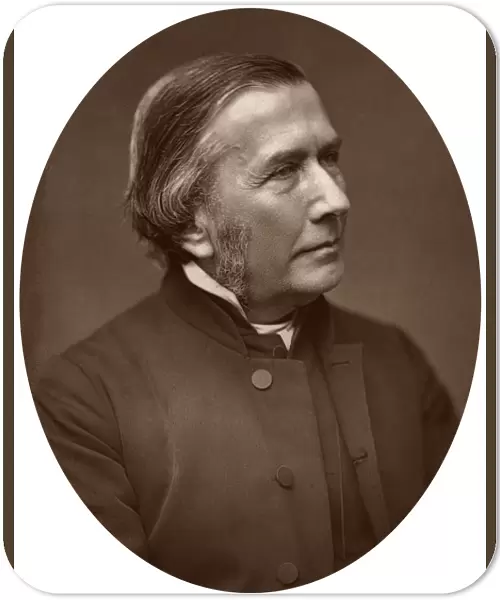 Reverend Charles John Vaughan, DD, Dean of Llandaff and Master of the Temple, 1882. Artist: Lock & Whitfield