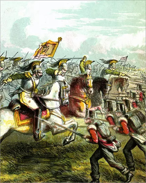 The Battle of Waterloo, 1815, (c1850s)