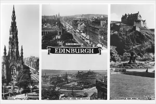 Edinburgh, Scotland, 20th century