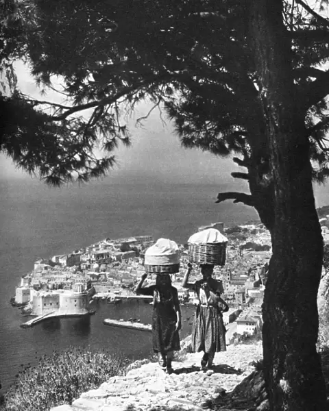 Dubrovnik, Croatia, 1937. Artist: Martin Hurlimann
