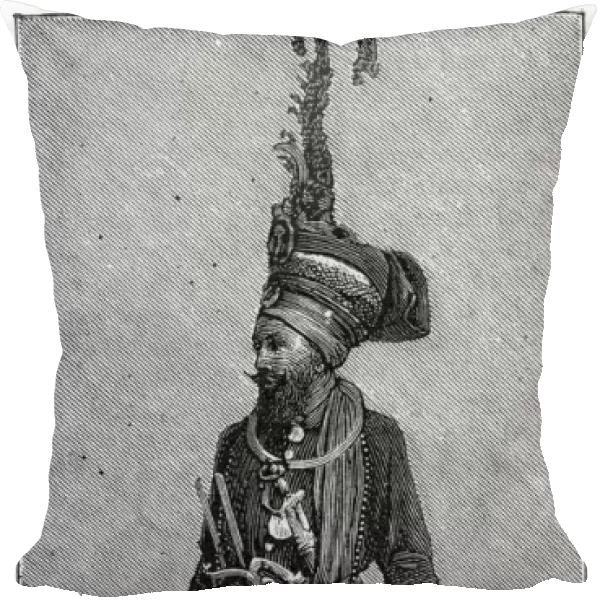 Sikh chief, 1886