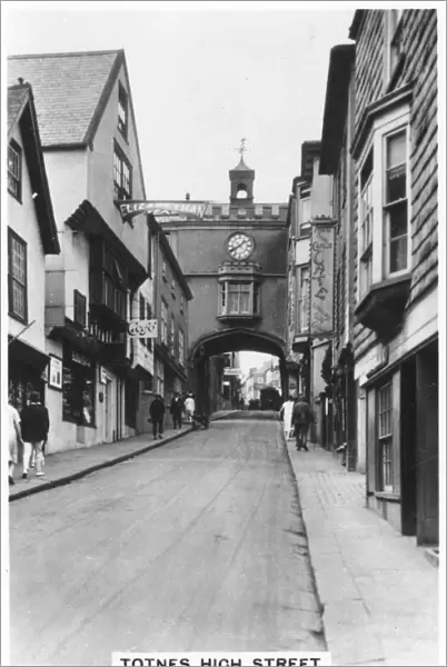 Eastgate, Totnes High Street, Devon, 1937