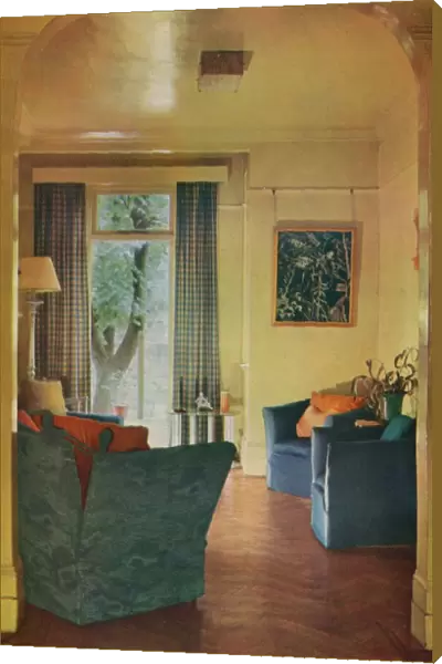 Interior of Mrs Ewart Sofios house, 25 Bark Place, Bayswater, London, 1932