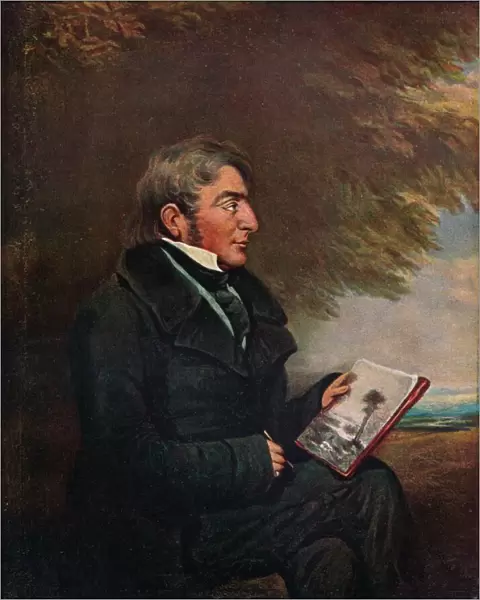 Portrait of JMW Turner, c1841 (1904). Artist: Charles Turner