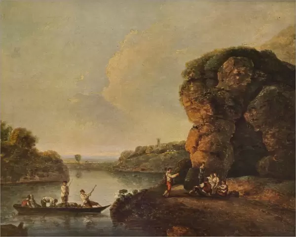 Landscape, with River and Boats, c1758, (1938). Artist: Richard Wilson