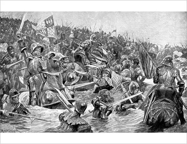 The Battle of Towton, 29 March 1461, (c1920)