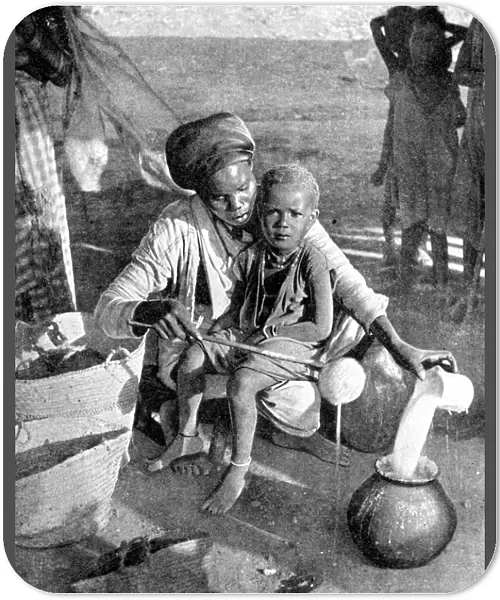 Gatherering myrrh and frankincense, Somalia, Africa, 1936. Artist: Wide World Photos