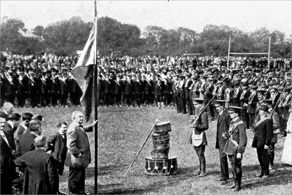 Irish national volunteers, Maryborough Corps of Nationalists, 1914