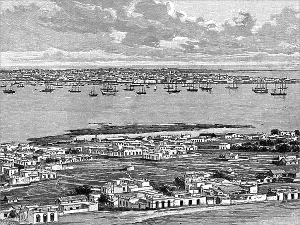 Montevideo, Uruguay, 1895. Artist: Taylor