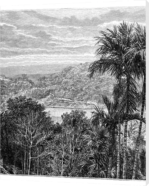 Kandy (Maha Nuvara), Sri Lanka, 1895