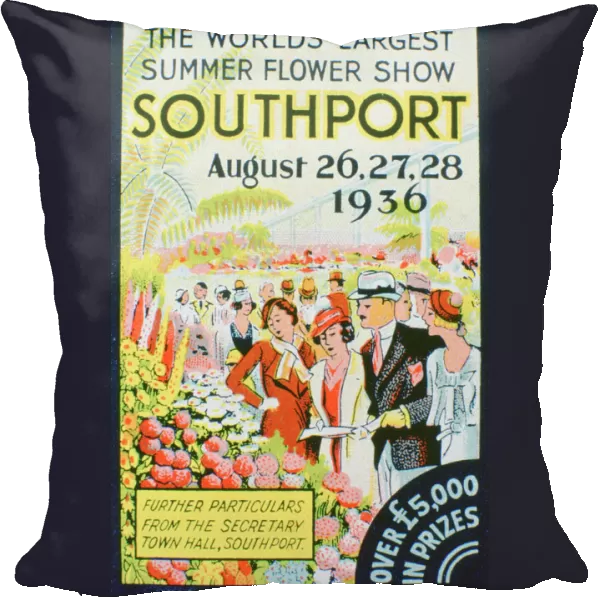 Advert for the Southport Flower Show, Lancashire, 1936