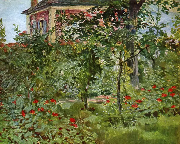 The Garden at Bellevue, 1880. Artist: Edouard Manet