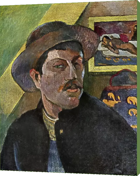 Self Portrait in a Hat, 1893-1894 (1939). Artist: Paul Gauguin