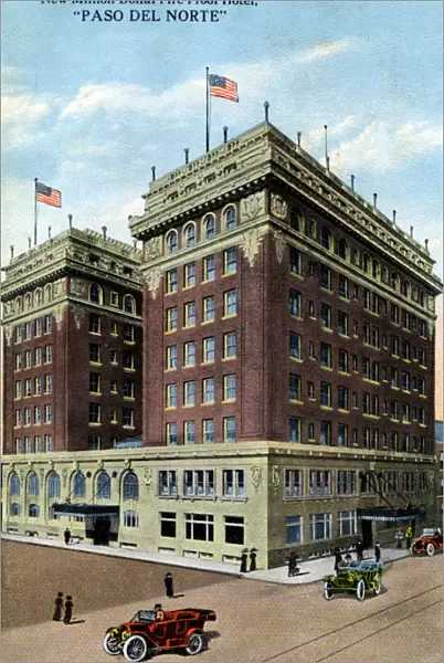Paso del Norte Hotel, El Paso, Texas, USA, c1916