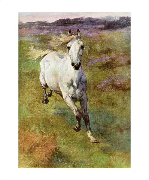 Study from Life for Colt Hunting in the New Forest, 1899