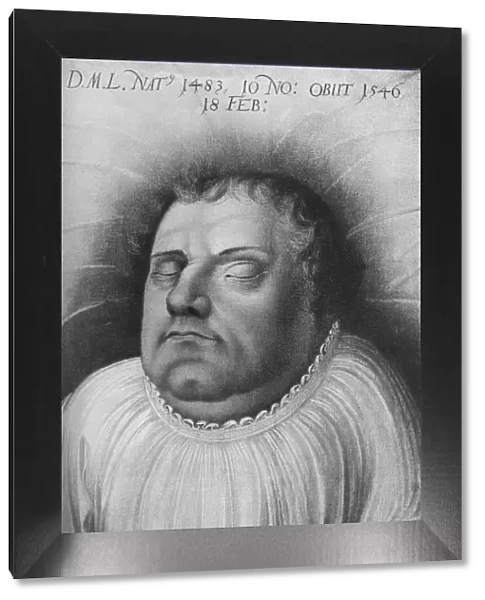 Martin Luther, German monk, priest, professor of theology and seminal figure of the Protestant Refor Artist: Lucas Cranach the Elder