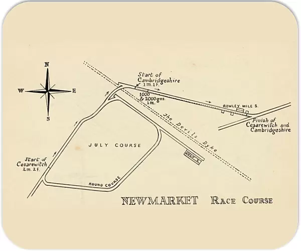 Newmarket Race Course, 1940