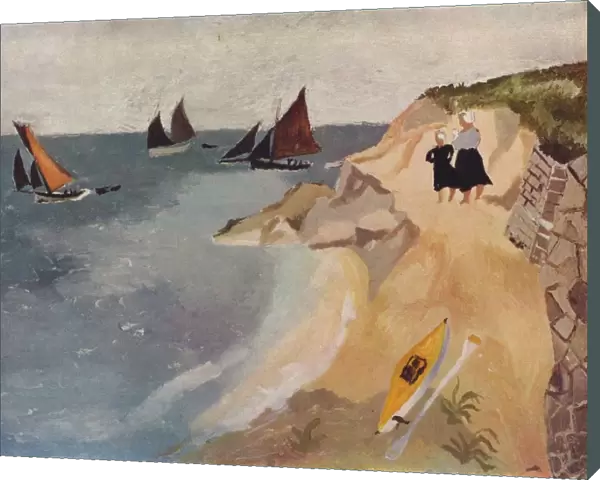 Seascape, Treboul, c1929, (1938). Artist: Christopher Wood