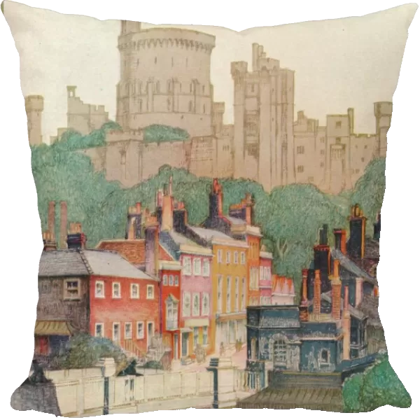 Windsor Castle, 1922. (1924). Artist: Dorothy Hutton