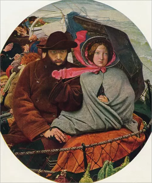 The Last of England, 1855. Artist: Ford Madox Brown