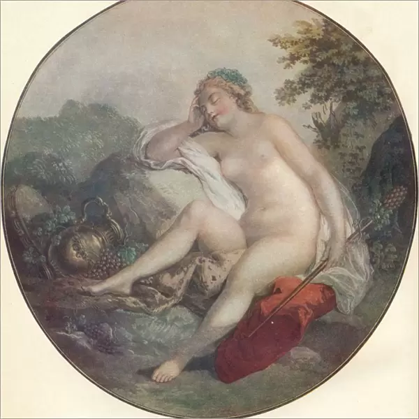 A Bacchante, 18th century. Artist: Francois Boucher